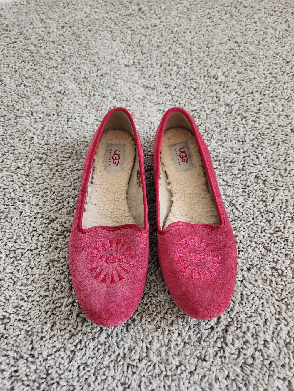 UGG Alloway Suede Flats Size 7